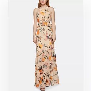 BCBGENERATION Floral-Print Halter Maxi Dress